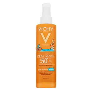 Vichy Idéal Soleil SPF50 Protection Anti-UV renforcée Selbstbräunungsmilch im Spray für Kinder 200 ml