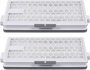 2 HEPA Airclean Plus 50 Filters für Miele Complete C3 Powerline, S8340 Staubsaugerfilter - Air Clean SF-HA 50 für Complete C2 C3 Compact C1 C2 - 2 Pack Staubsauger Ersatzteile Zubehör