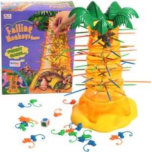 MalPlay Familienspiel Falling Monkeys | Partyspiel | Kinderspiel | Gesellschaftsspiel für die ganze Familie ab 5 Jahren | 2-4 Spieler