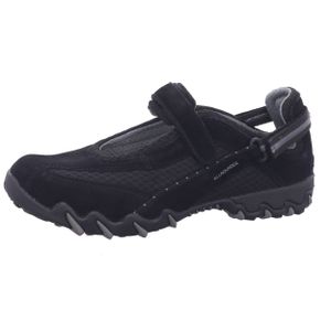 Allrounder by Mephisto Niro C. Suede Damenschuhe Slipper Schwarz Freizeit, Schuhgröße:EUR 38.5 | UK 5.5