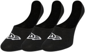 Ponožky New Era Flag Invisible 3pack socks Black Unisex - 35–38
