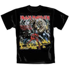 Iron Maiden Number of The Beast Mens T Shirt: X Large