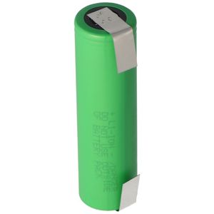 Sony Konion US18650VTC5 2600mAh 3,6V - 3,7V 65,4x18,2mm mit Lötfahne U