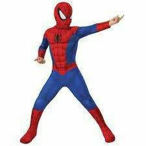 Spiderman-Kostüm für Kinder Lizenzartikel rot-schwarz
