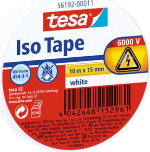 tesa Isolierband weiß 10 m x 15 mm tesa Isolierband weiß 10 m x 15 mm