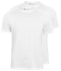 Stark Soul® T-Shirt 2er Pack, Baumwolle, Rundhalsschnitt | Weiß | Größe XL