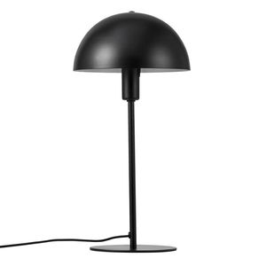 Stolní lampa Nordlux / noční lampička Ellen, černá, kov, 40,5 cm, vhodná pro LED diody