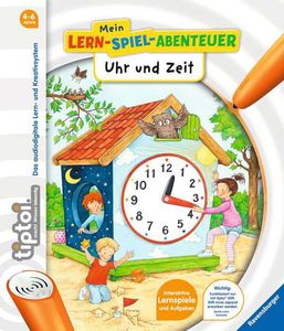 Ravensburger tiptoi® Buch Mein Lern-Spiel-Abenteuer Uhr und Zeit