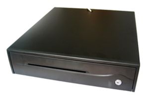 Kassenschublade FEC POS-420 RS232, ohne Netzteil, für PC, schwarz