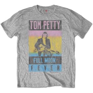 Tom Petty & The Heartbreakers - "Full Moon Fever" T-Shirt für Herren/Damen Uni RO5095 (S) (Grau)
