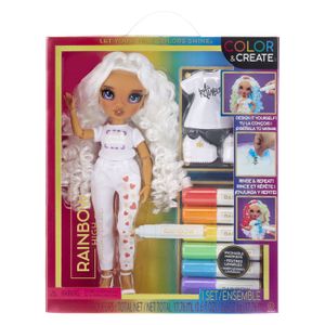 Rainbow High Custom Fashion Doll Purple Eyes