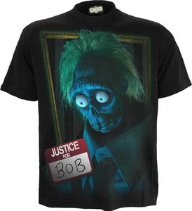 Beetlejuice Beetlejuice - Tričko "Justice For Bob" pro muže a ženy Uni HE3116 (L) (Schwarz) Beetlejuice Beetlejuice - Tričko "Justice For Bob" pro muže a ženy Uni HE3116 (L) (Schwarz)