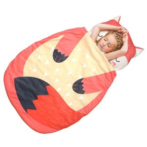 ele ELEOPTION Kinderschlafsack mit abnehmbarem Kissen für Kindertagesstätten im Vorschulalter Sleepovers-Cartoon Design (Roughs / S)