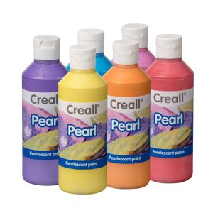 Creall Pearl Perlmuttfarben Set, 6x 250ml