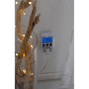 brennenstuhl Wochenzeitschaltuhr Comfort-Line digital weiß