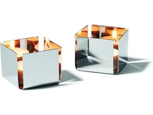 Philippi Pep podstawka na tealight S, 2 szt. stal nierdzewna, polerowana na lustro 105031