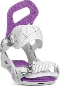Nidecker Dámske snowboardové viazanie Ela 18 , veľkosť:S/M, farby:white
