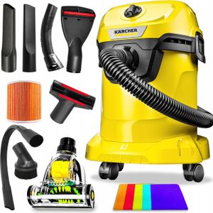 Beutelloser Staubsauger Wd3 Karcher Düsensatz Turbo Bürstenset Pro Xl