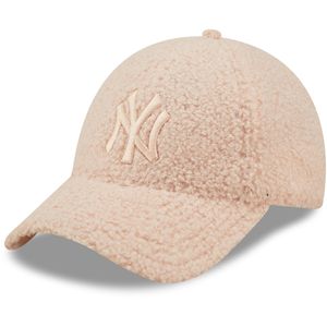 New Era 9Forty Damen Sherpa Cap - BORG NY Yankees rosa
