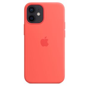 Puzdro Apple na Apple iPhone 12 mini Silicone MagSafe ružové