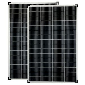 2x180 Watt 36V Mono Solarmodule 10 Busbars 210mm Zellformat Solarpanele