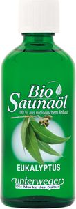 Unterweger Organic Sauna Oil Eucalyptus 100ml with Pure Essential Oils