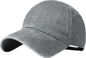 INF Vintage baseballová čiapka Šedá