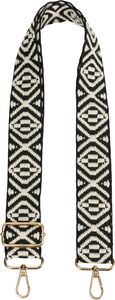 styleBREAKER Taschen Schulterriemen mit Azteken Muster, Wechsel Taschengurt mit Karabinerhaken, verstellbar, Unisex 02013015