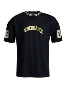 Fenerbahce Neue Season Herren College-FB-Patch-T-Shirt L