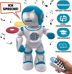 Roboter zweisprachig Powerman Kid spricht singt tanzt 450 spiele