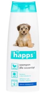 Happs Pflegeshampoo für Welpen 200ml  sanftes Sshampoo ohne Duftstoffe 200ml Bros