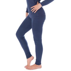 Damen Thermounterwäsche | lange Unterhose | Thermounterhose mit Ringelmuster - Jeans - 40/42