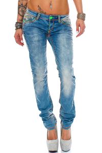 Cipo & Baxx Damen Jeans CBW0445 W30/L34