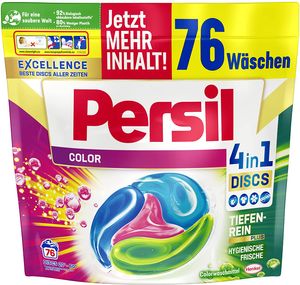 Persil Color 4in1 Colorwaschmittel Tiefenrein biologisch 76 Wäschen Farben