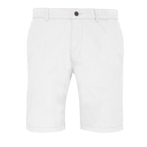 Asquith & Fox Herren Chino-Shorts RW4908 (XL) (Weiß)