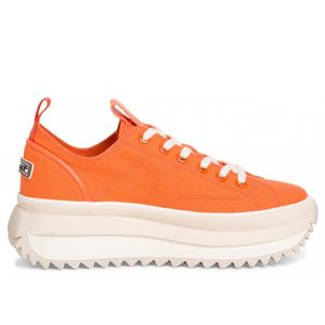 Tamaris Damen Canvas Plateau-Sneaker Orange