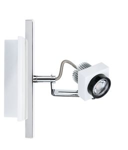 Paulmann Deckenleuchte Strahler LED 1x5W Phase 230V, Weiss/Chrom
