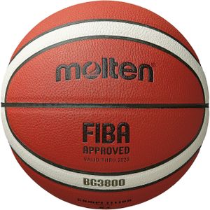 molten BG3800 piłka do koszykówki halowa / zewnętrzna - skóra syntetyczna FIBA, rozmiar piłki: 6