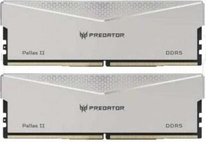 Acer Predator Pallas II DDR5 6000MHz 32GB 2x16GB CL32 Silber Intel XMP und AMD EXPO