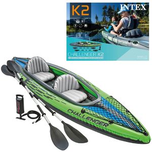 Kajak Intex CHALLENGER K2 KAYAK vrátane. Pádla 351 x 76 x 38 cm