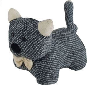 Türhalter Türfeststeller Türstopper Katze 23cm in grau