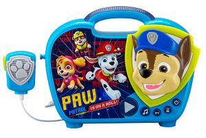 Paw Patrol Karaoke Boombox | Musikspielzeug mit Mikrofon, Soundeffekten und Audio Eingang für Kinder ab 3 Jahren