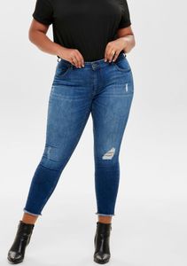 ONLY CARMAKOMA Damen Stretch Skinny Jeans Große Größen Plus Size Übergröße Denim Hose Größe: 54