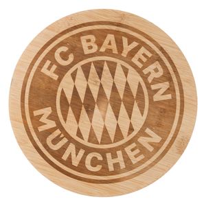 FC Bayern München Brotzeitbrettchen rund