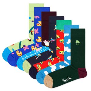 Happy Socks 7er Pack Uni Socken - Geschenkbox, gemischte Farben 7 Day 36-40