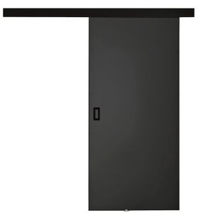 KIER FURNITURE Moderne Schiebetüren 100 - Universal - Graphit 106x205x1,6 cm