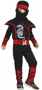 kostým Ninja Dragon Junior veľkosť 104-116