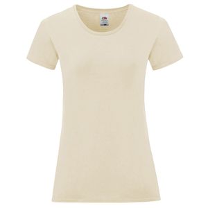 Fruit of the Loom Ladies Iconic 150 T-Shirt Farbe: natur Größe: S