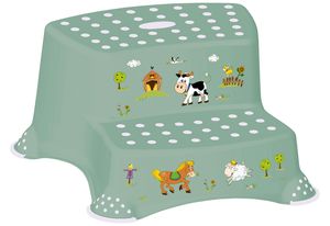 keeeper kids Tritthocker "igor Funny Farm zweistufig grün nordic-green