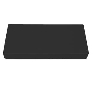 Palettenkissen Palettenauflagen Sitzkissen - 80x40 cm - Outdoor und Indoor - schwarz
